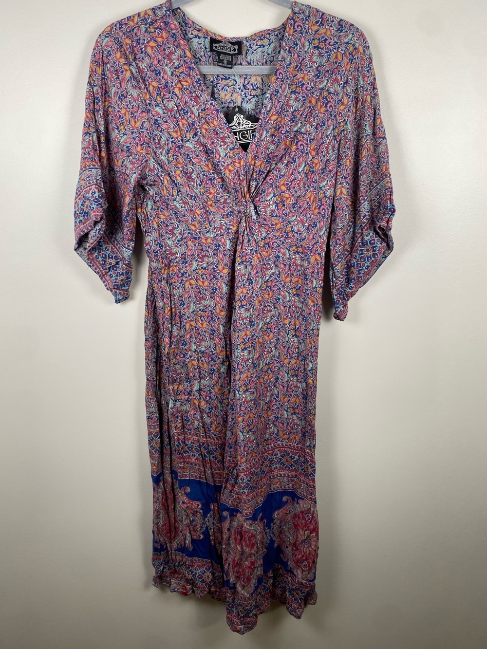 NWT Angie Floral Boho Midi Dress size Medium